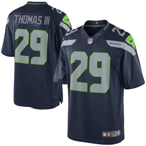 Earl Thomas III Seattle Seahawks Nike Team Color Limited Jersey - College Navy