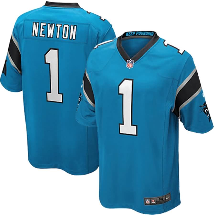 Cam Newton Carolina Panthers Nike Youth Alternate Game Jersey - Panther Blue