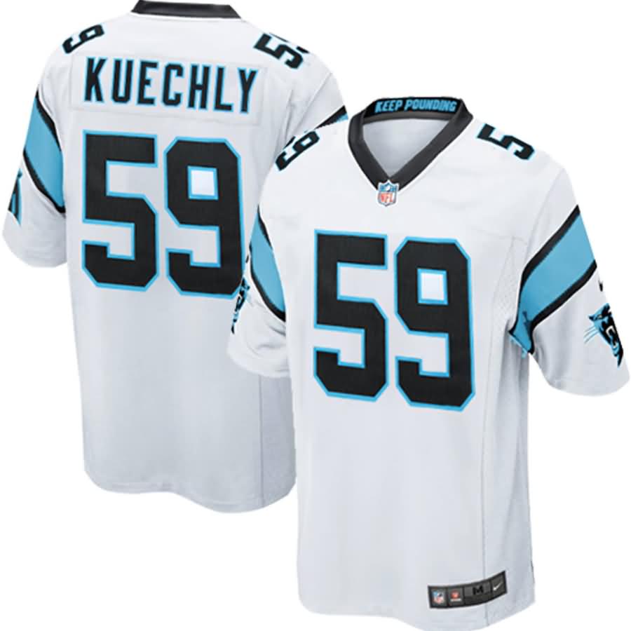 Luke Kuechly Carolina Panthers Nike Youth Game Jersey - White