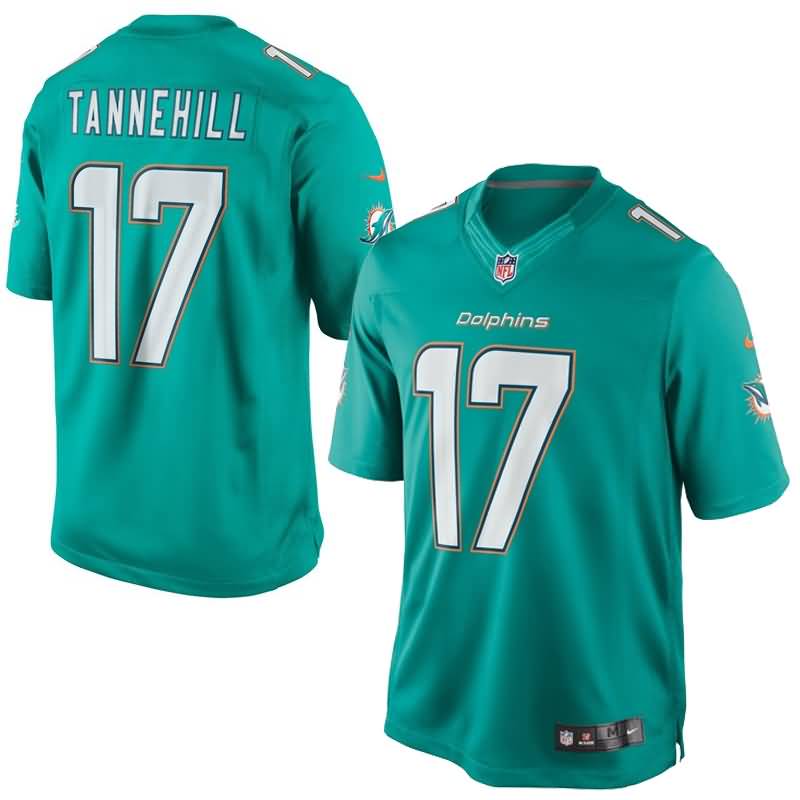 Ryan Tannehill Miami Dolphins Nike Youth Limited Jersey - Aqua