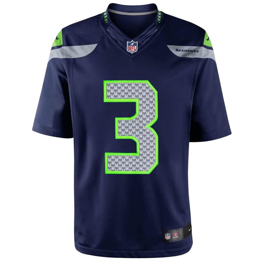 Russell Wilson Seattle Seahawks Nike Youth Limited Jersey - College Navy