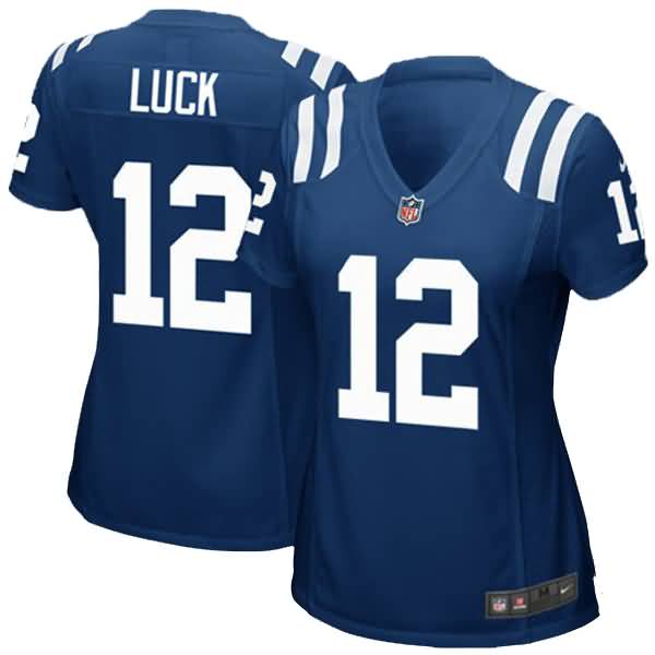 Andrew Luck Indianapolis Colts Nike Girls Youth Game Jersey - Royal Blue