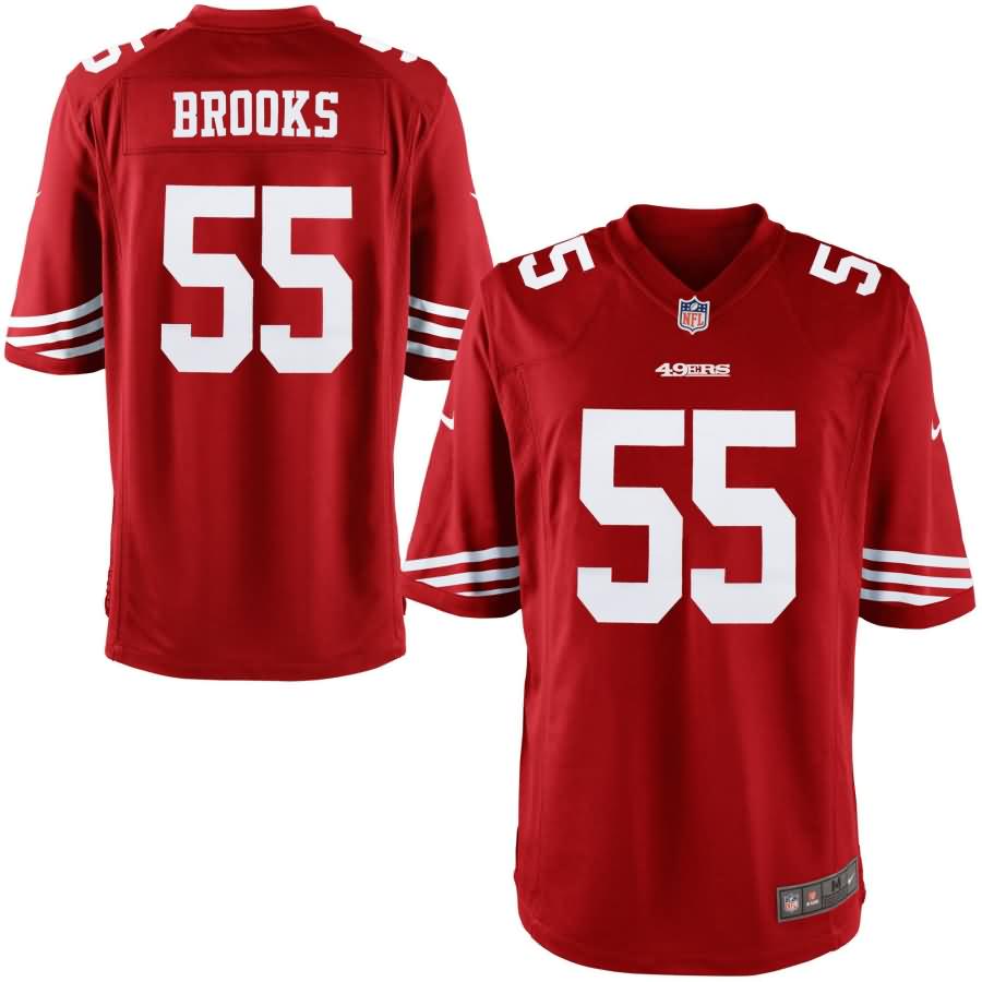 Ahmad Brooks San Francisco 49ers Nike Youth Team Color Game Jersey - Scarlet