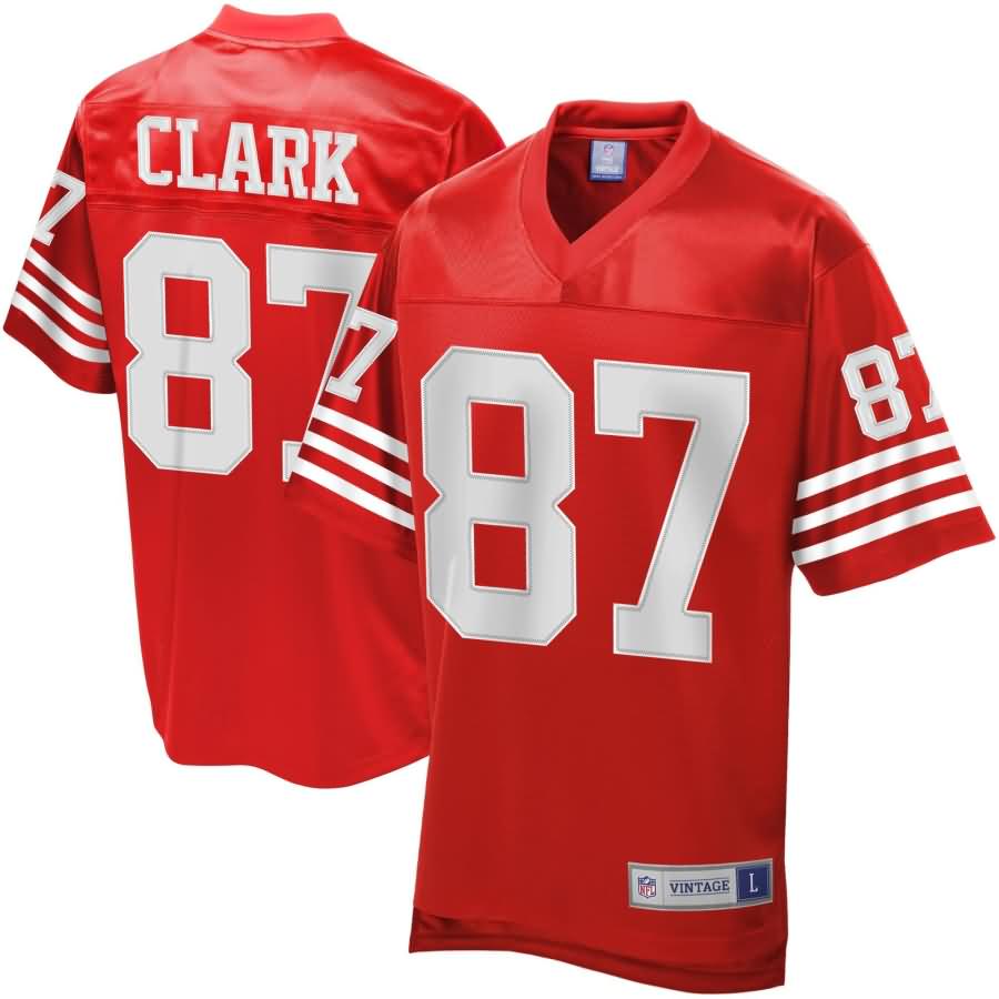 Men's NFL Pro Line San Francisco 49ers Dwight Clark Retired Player Jersey