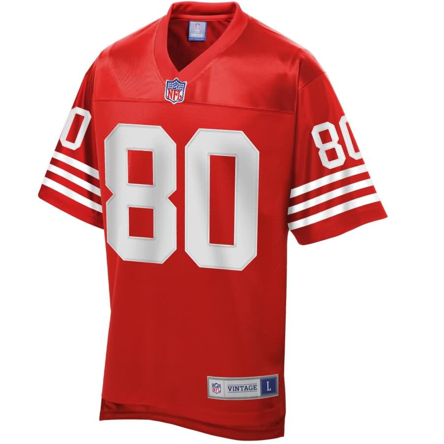 Men's NFL Pro Line San Francisco 49ers Jerry Rice Retired Player Jersey