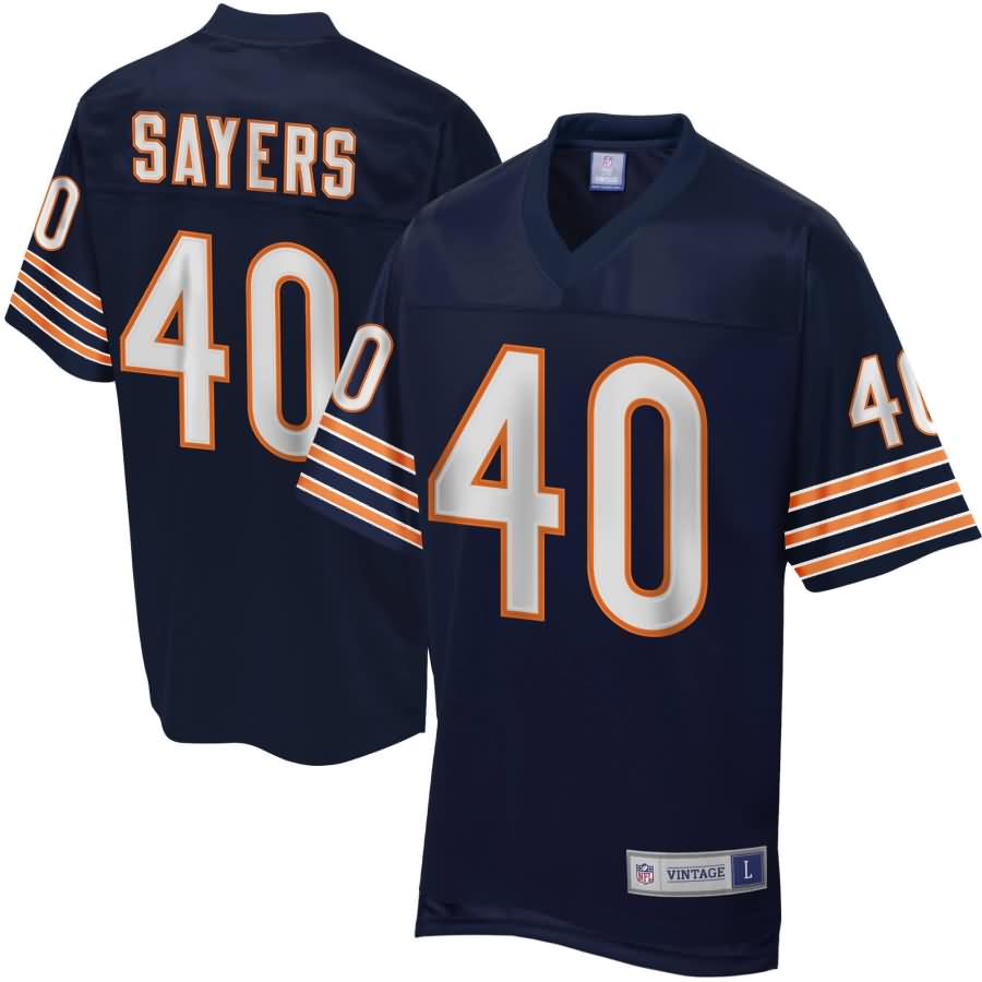Men's NFL Pro Line Chicago Bears Gale Sayers Retired Player Jersey-