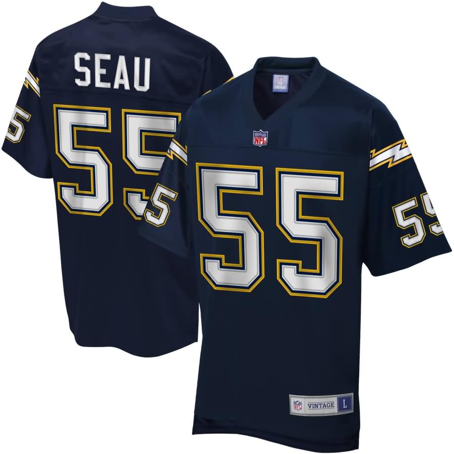 Men's NFL Pro Line San Diego Chargers Junior Seau Retired Player Jersey