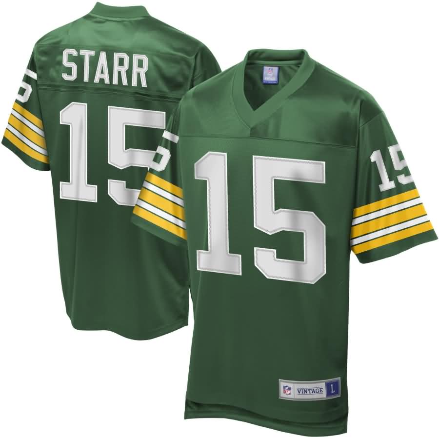 Men's NFL Pro Line Green Bay Packers Bart Starr Retired Player Jersey