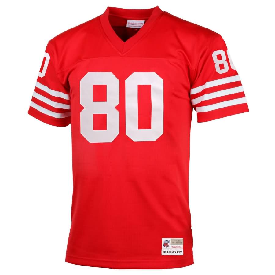 Jerry Rice San Francisco 49ers Mitchell & Ness Retired Player Vintage Replica Jersey - Scarlet