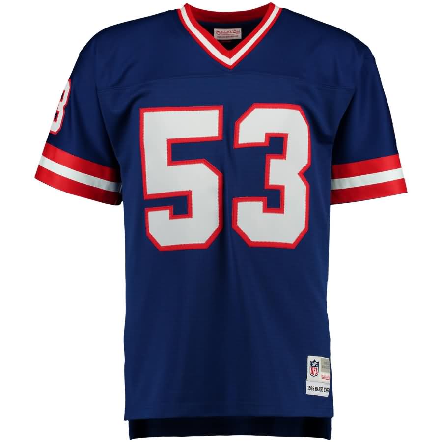 Harry Carson New York Giants Mitchell & Ness Replica Retired Player Jersey - Royal Blue