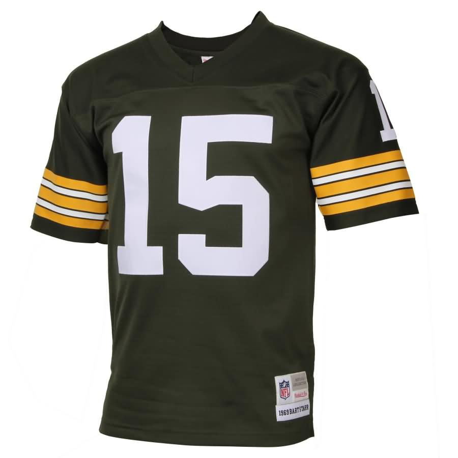 Bart Starr Green Bay Packers Mitchell & Ness Retired Player Vintage Replica Jersey - Green