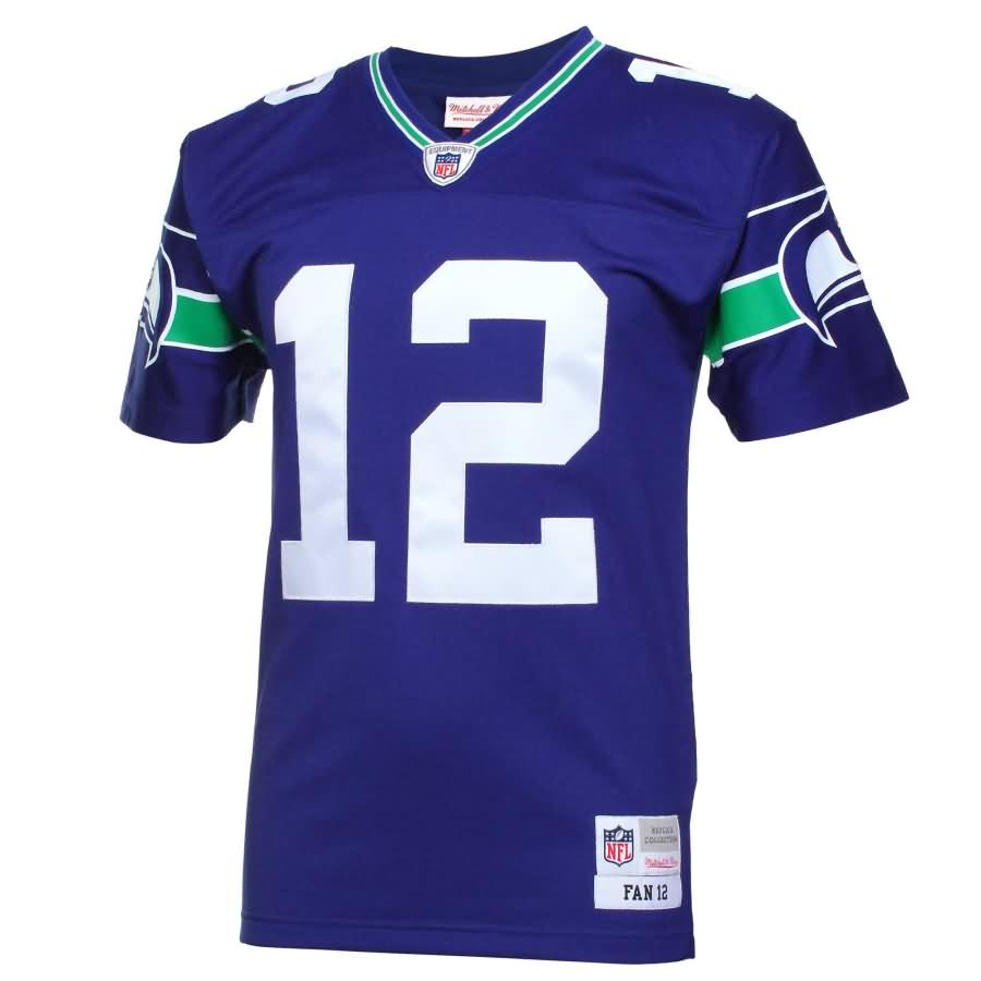 12s Seattle Seahawks Mitchell & Ness Retired Player Vintage Replica Jersey - Royal Blue