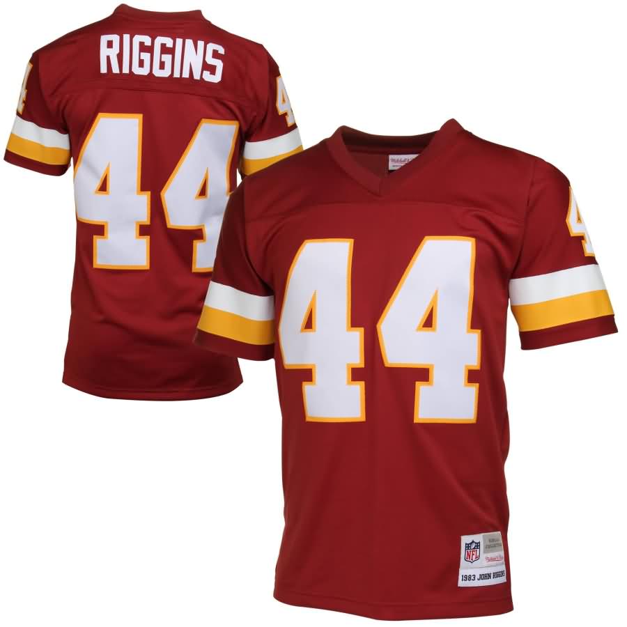 John Riggins Washington Redskins Mitchell & Ness Retired Player Vintage Replica Jersey - Burgundy