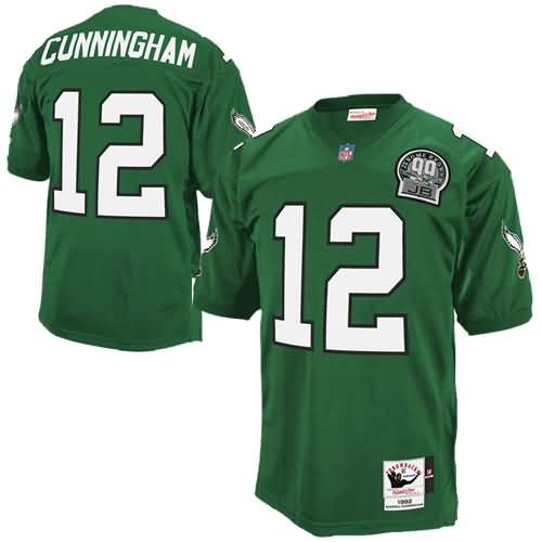 Randall Cunningham Philadelphia Eagles Mitchell & Ness Authentic Throwback Jersey - Green