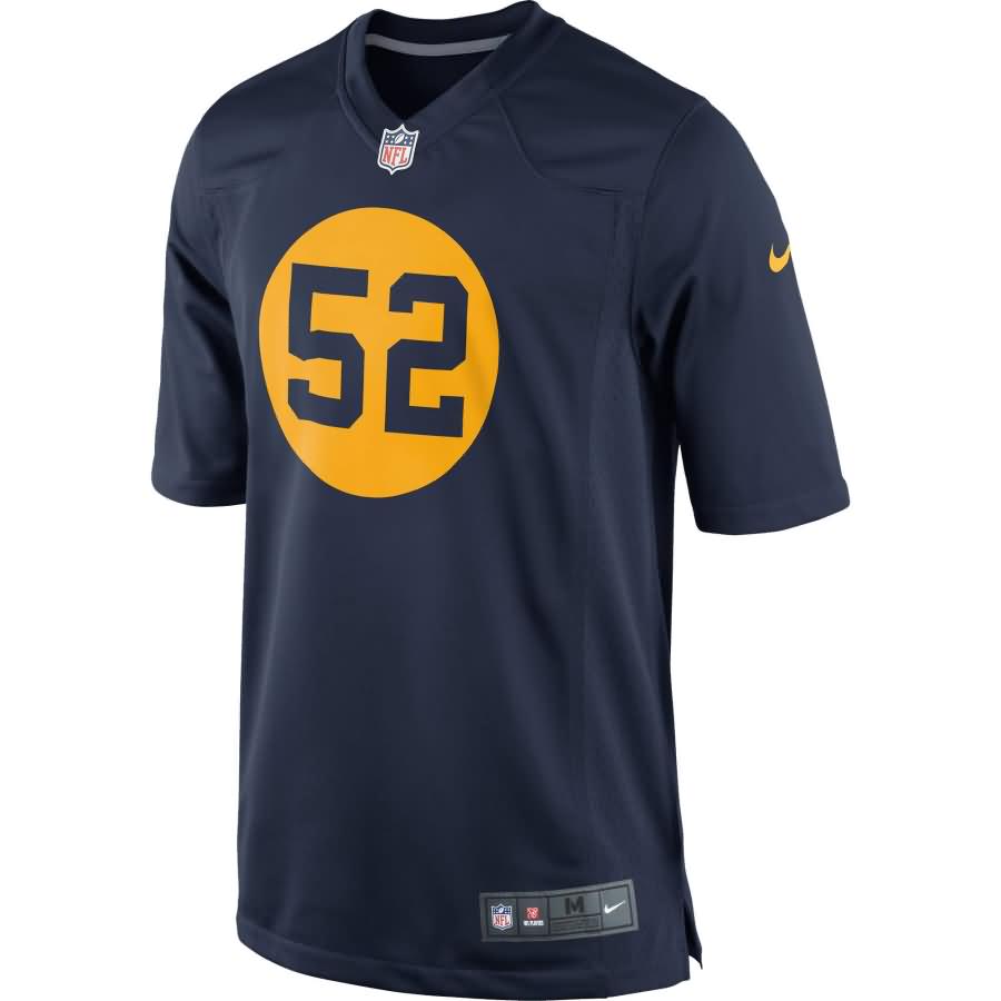 Clay Matthews Green Bay Packers Nike Throwback Limited Jersey - Navy Blue