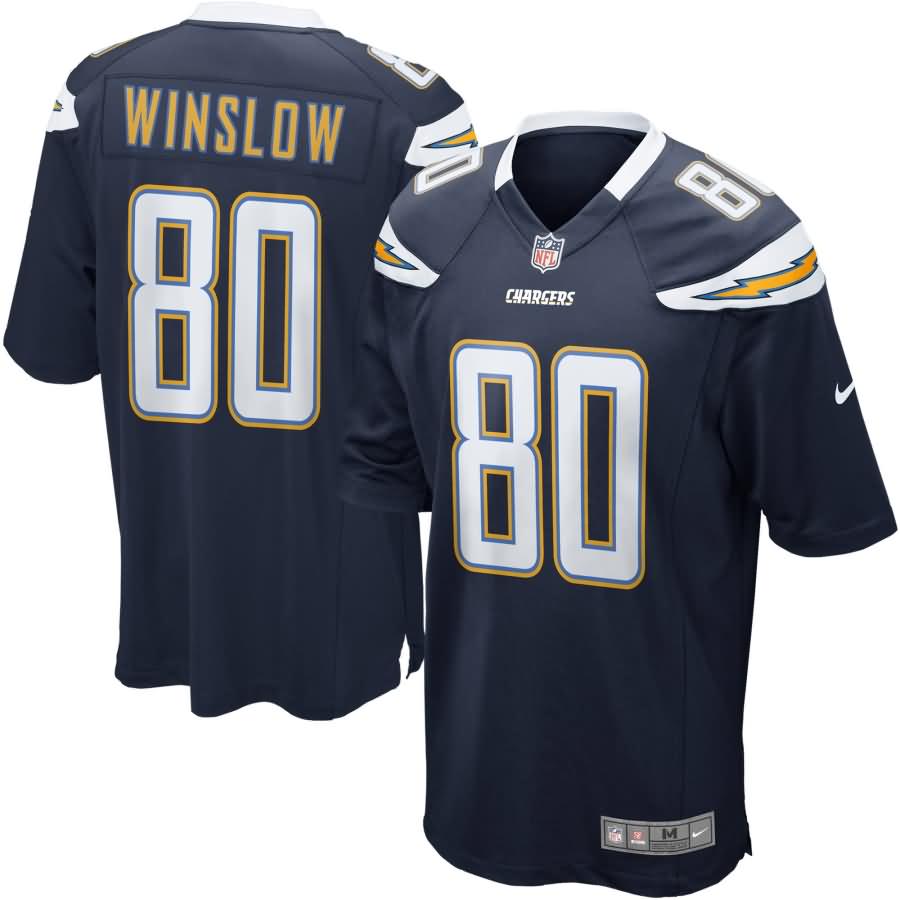 San Diego Chargers Nike Kellen Winslow Retired Player Game Jersey - Navy