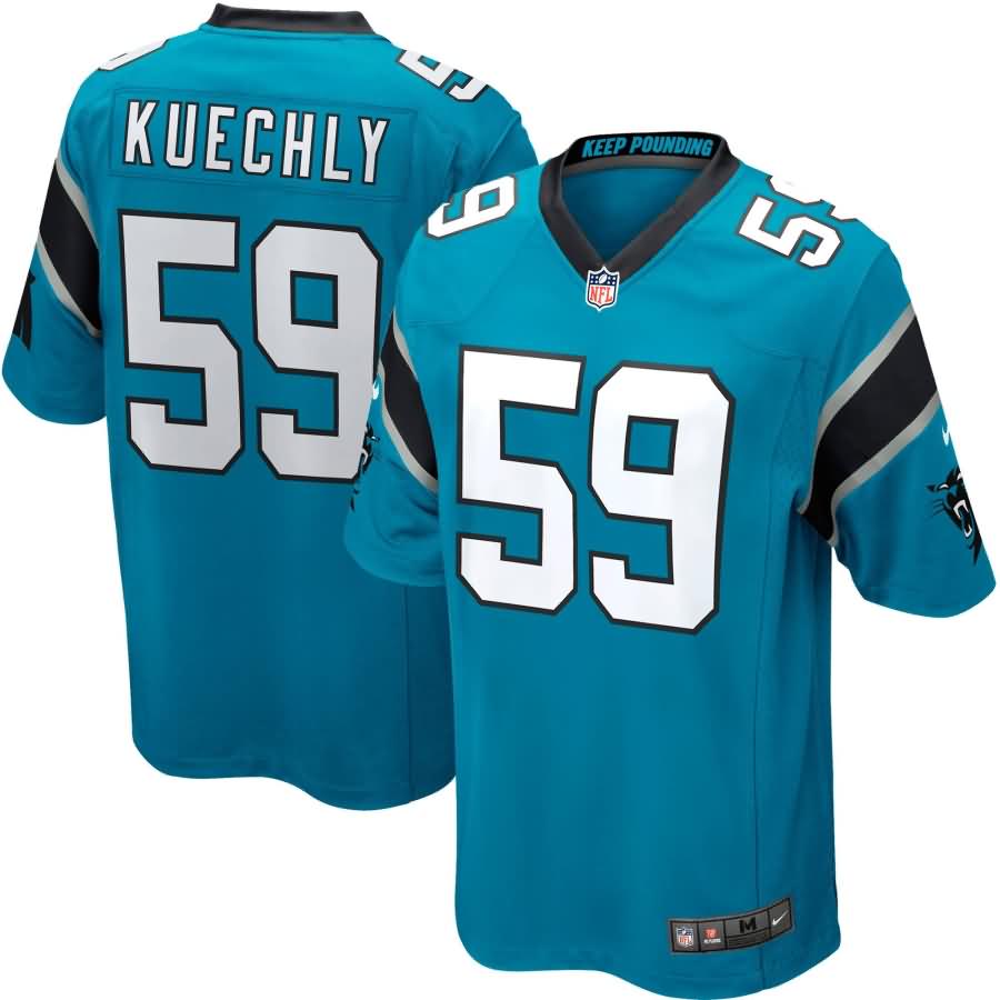 Luke Kuechly Carolina Panthers Nike Alternate Game Jersey - Blue