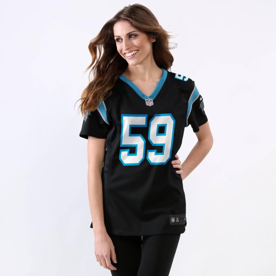 Luke Kuechly Carolina Panthers Nike Women's Game Jersey - Panther Blue