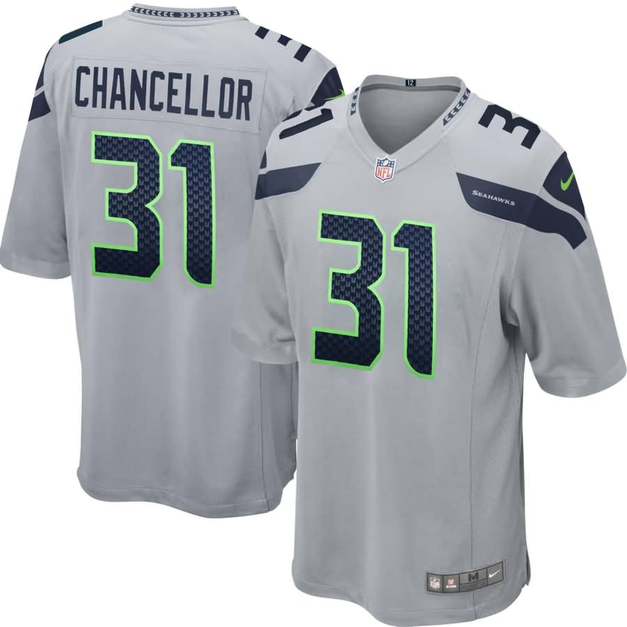Kam Chancellor Seattle Seahawks Nike Youth Alternate Game Jersey - Gray