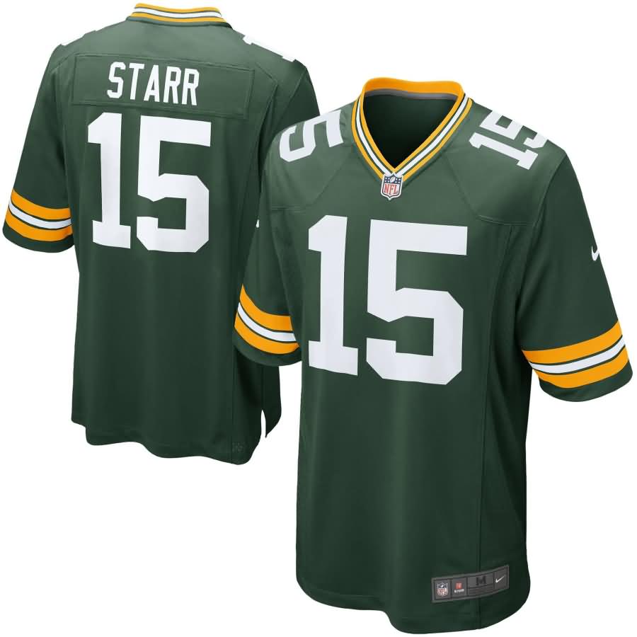 Nike Bart Starr Green Bay Packers Youth Retired Game Jersey - Green