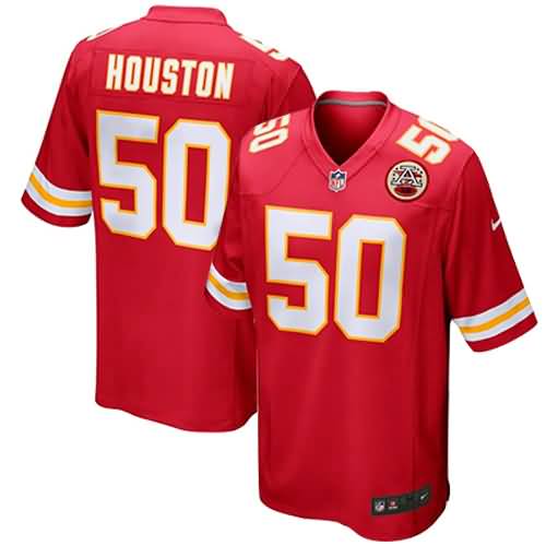Justin Houston Kansas City Chiefs Nike Youth Team Color Game Jersey - Red