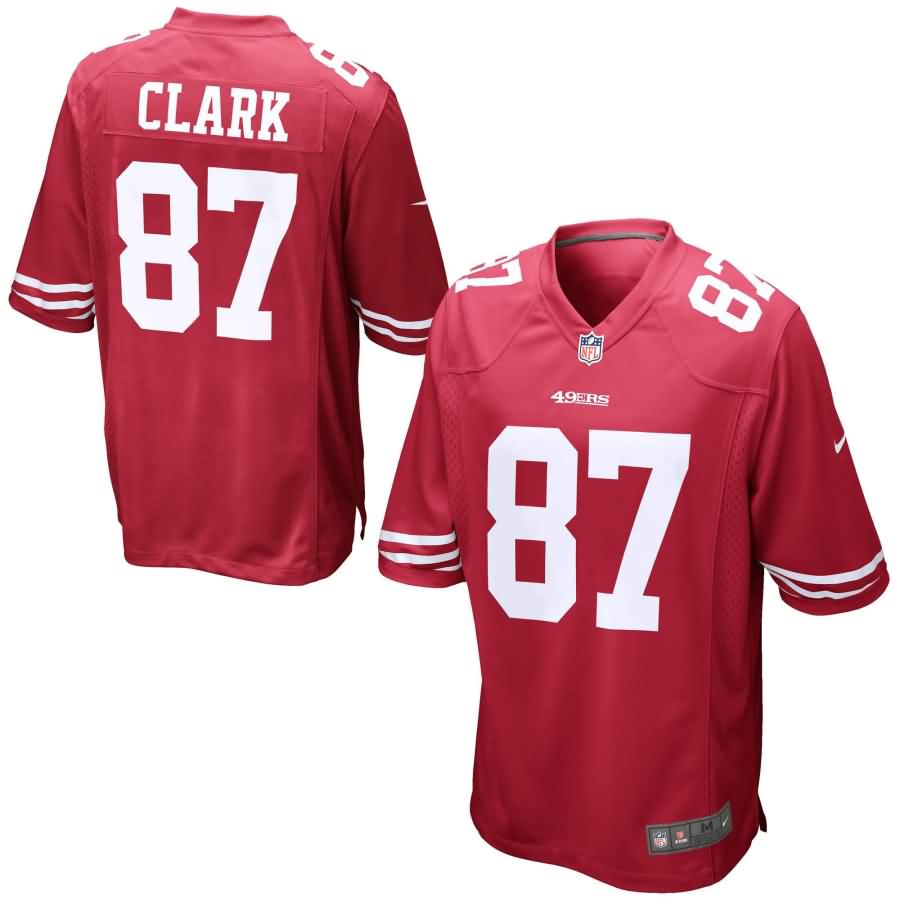 San Francisco 49ers Nike Dwight Clark Retired Player Game Jersey - Cardinal