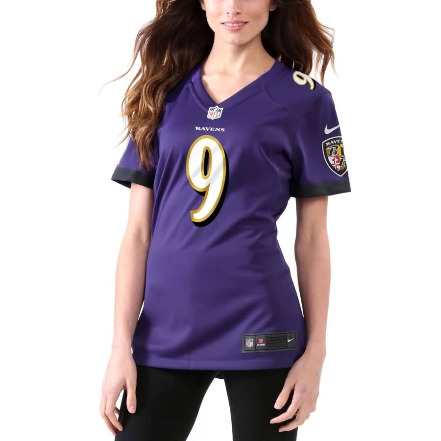 Justin Tucker Baltimore Ravens Nike Women's Game Jersey - Purple