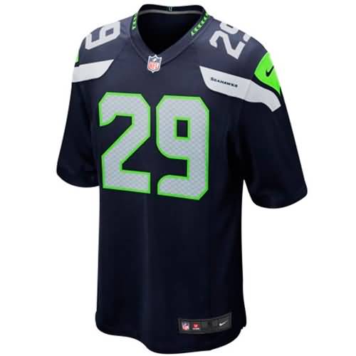 Earl Thomas Seattle Seahawks Nike Youth Team Color Game Jersey - College Navy