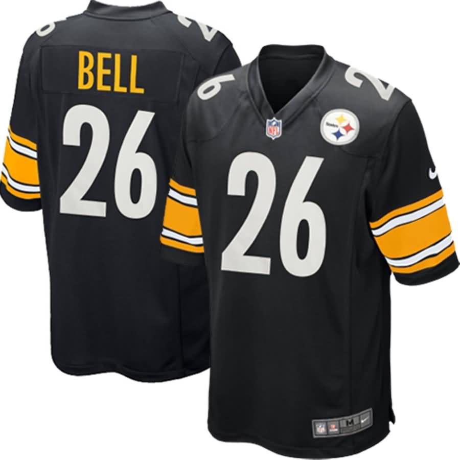 Le'Veon Bell Pittsburgh Steelers Nike Youth Team Color Game Jersey - Black