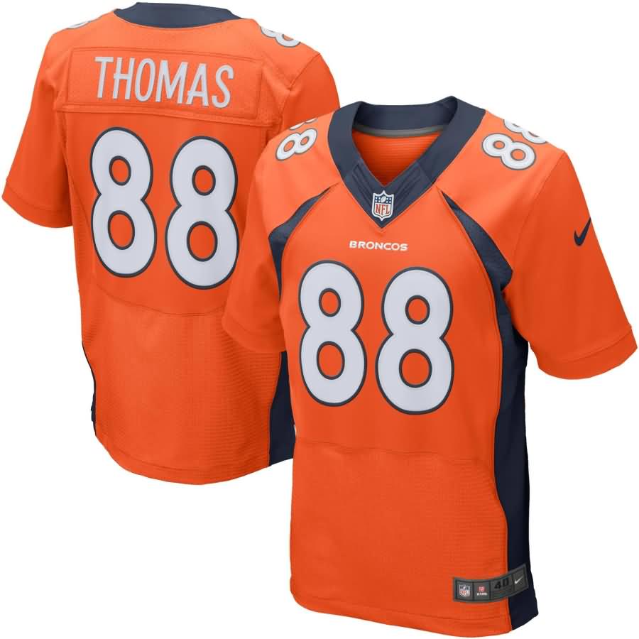 Demaryius Thomas Denver Broncos Nike Elite Jersey - Orange