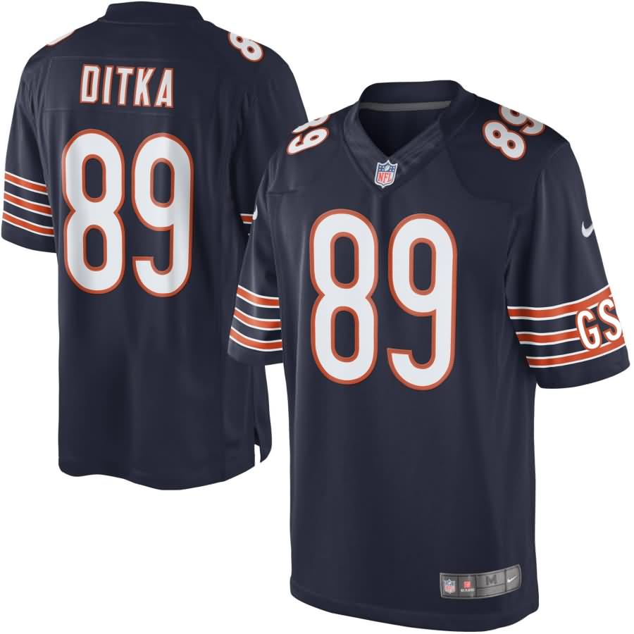 Mike Ditka Chicago Bears Nike Retired Player Limited Jersey - Navy Blue