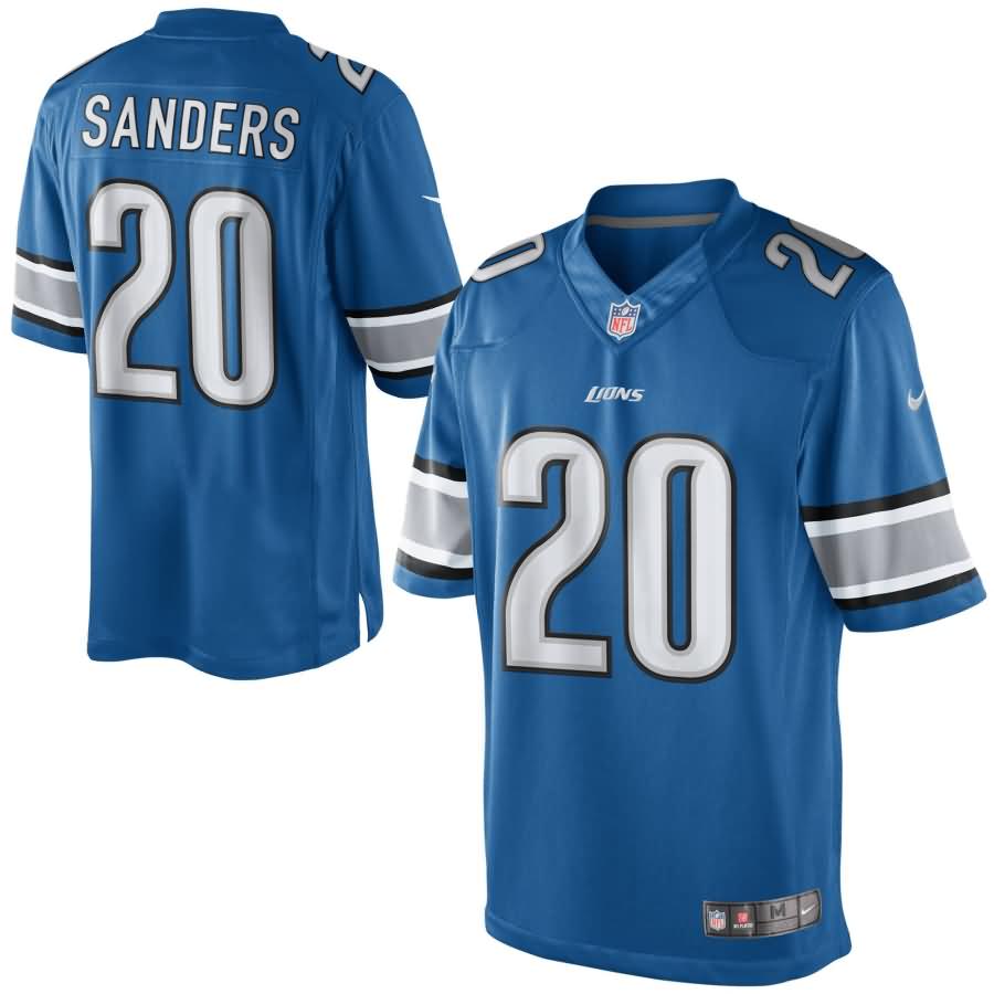 Barry Sanders Detroit Lions Nike Retired Player Limited Jersey - Light Blue