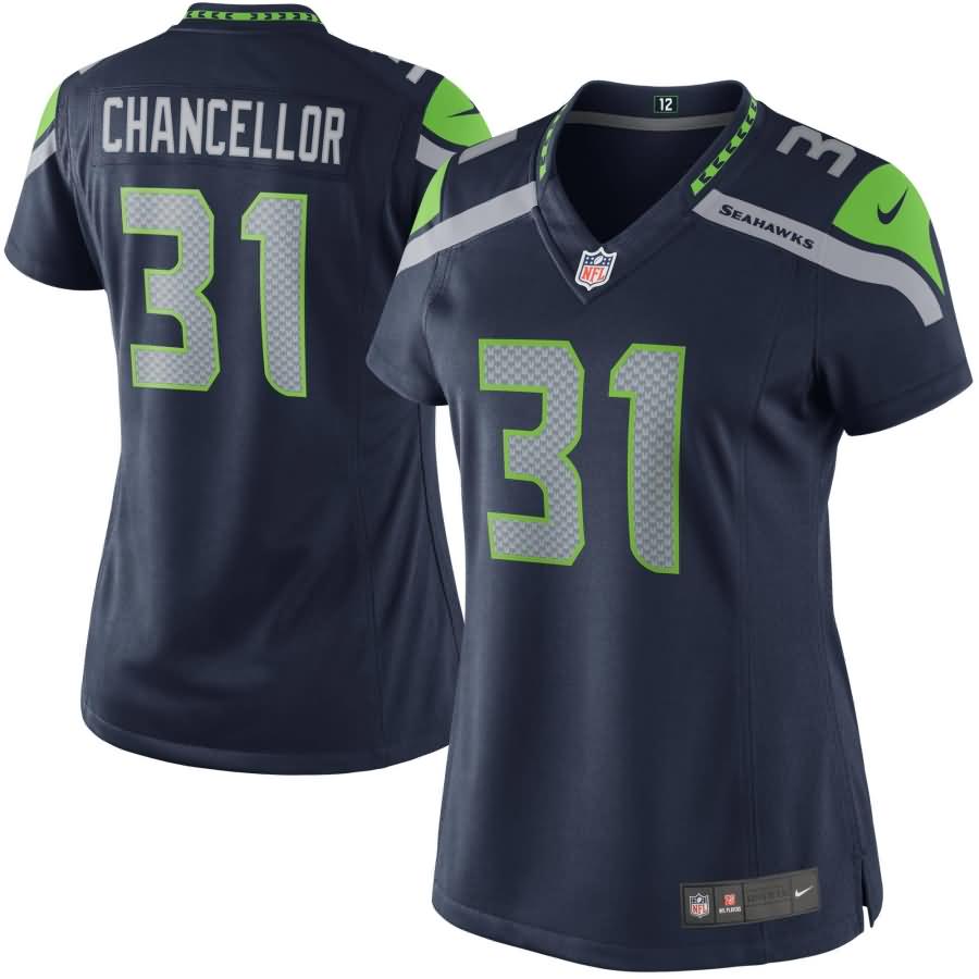 Kam Chancellor Seattle Seahawks Nike Women's Limited Jersey - College Navy