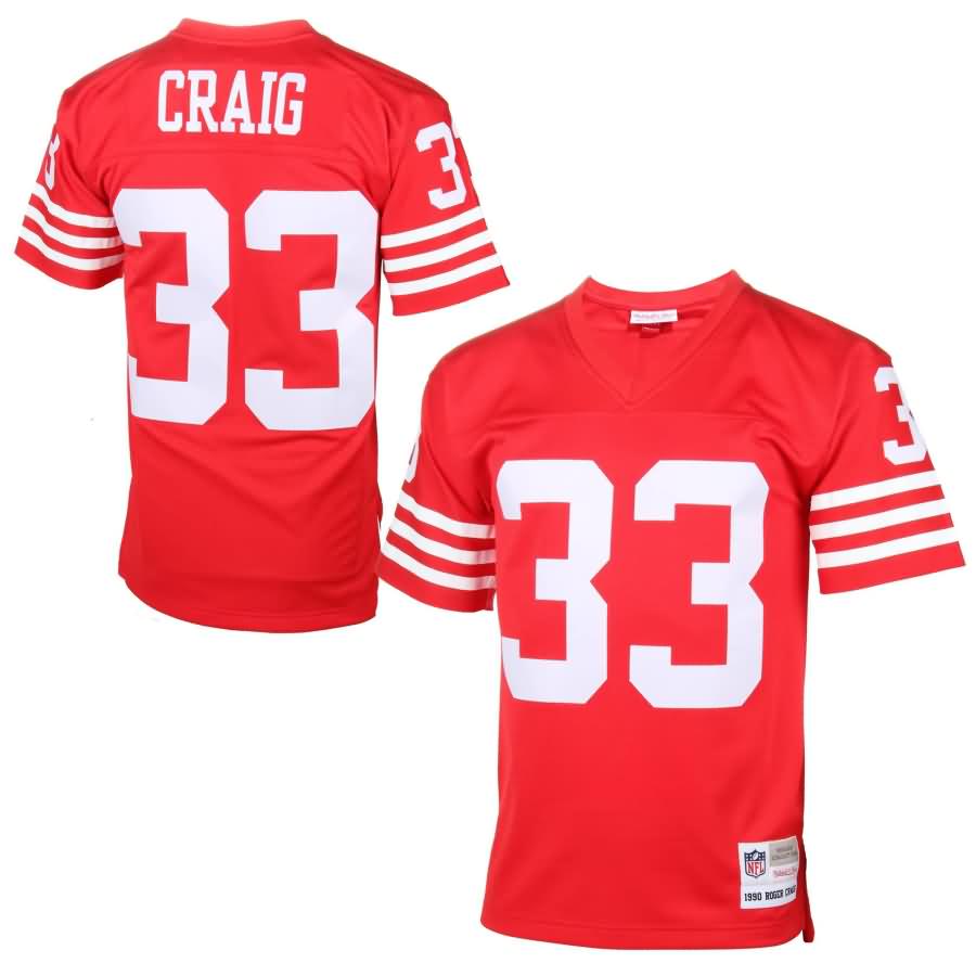 Roger Craig San Francisco 49ers Mitchell & Ness Replica Retired Player Jersey - Cardinal