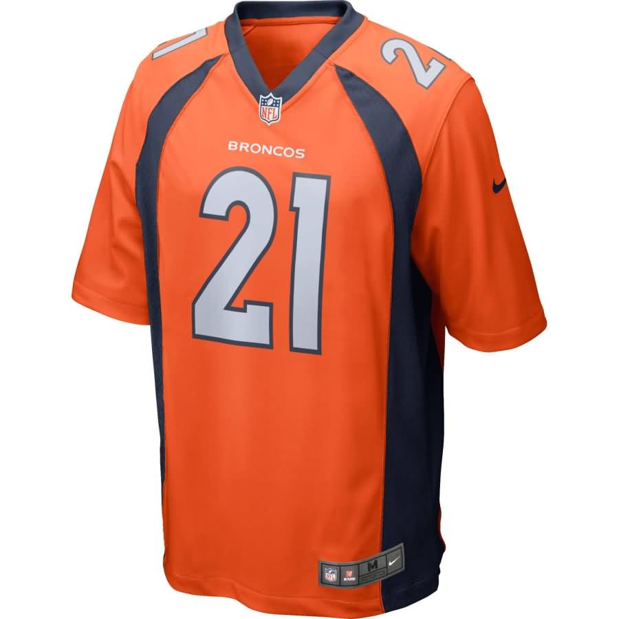 Aqib Talib Denver Broncos Nike Game Jersey - Orange