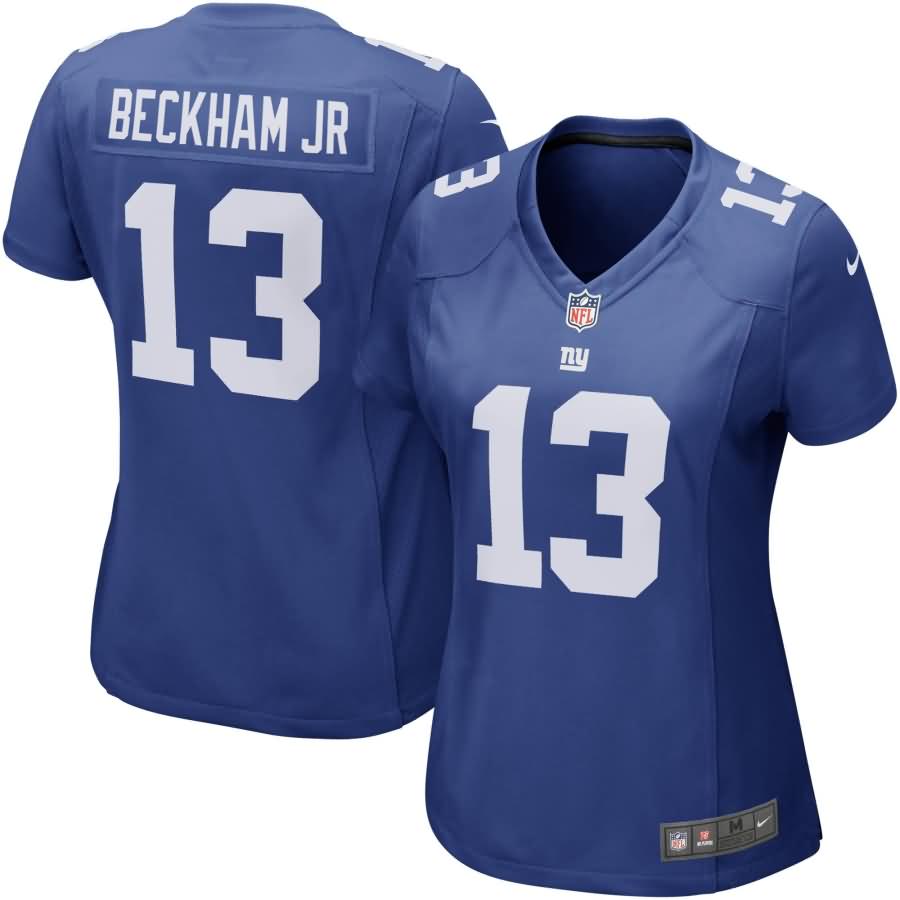 Odell Beckham Jr. New York Giants Nike Women's Game Jersey - Royal Blue