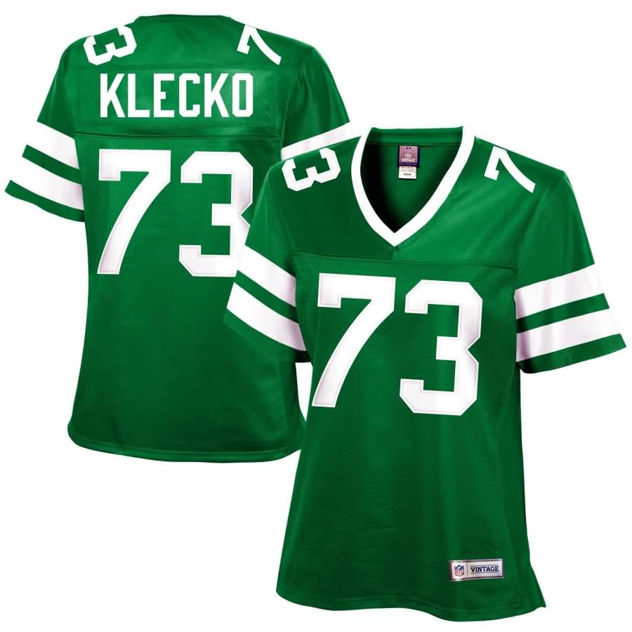 Joe Klecko New York Jets Women's Retired Player Jersey - Green