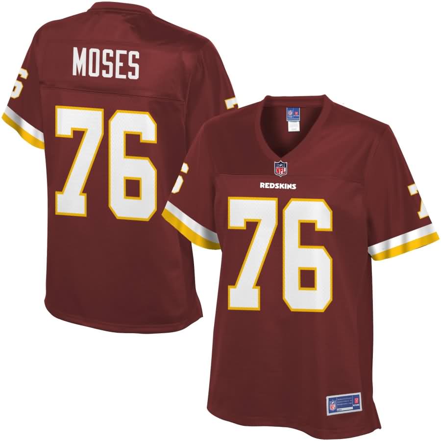 NFL Pro Line Womens Washington Redskins Morgan Moses Team Color Jersey