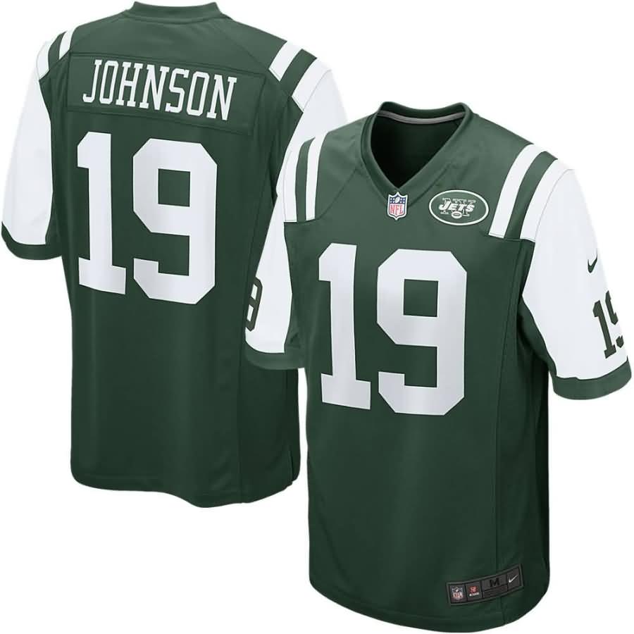 Keyshawn Johnson New York Jets Nike Retired Player Game Jersey - Green