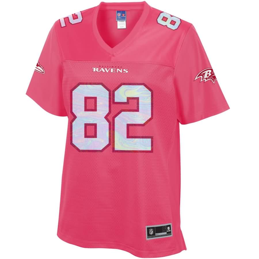 Torrey Smith Baltimore Ravens Pro Line Women's Fashion Jersey - Pink