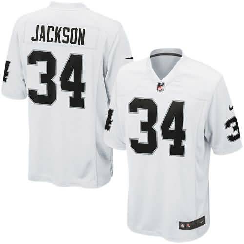 Bo Jackson Oakland Raiders Nike Retired Player Game Jersey - White