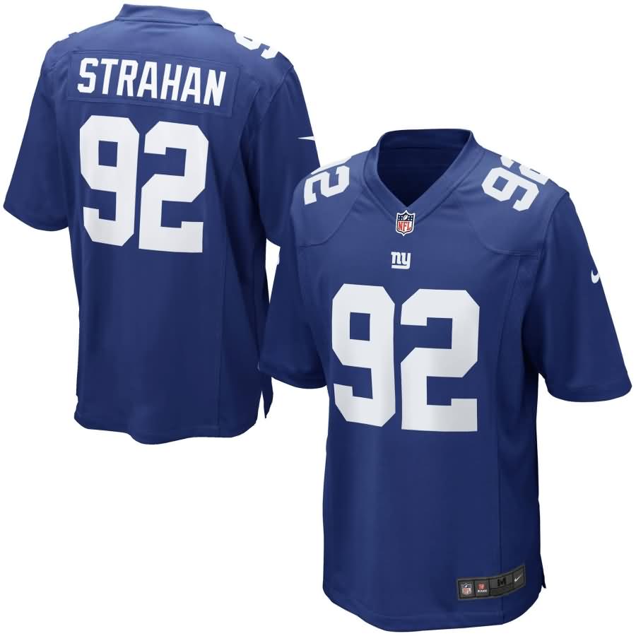 Michael Strahan New York Giants Youth Nike Retired Game Jersey - Royal Blue