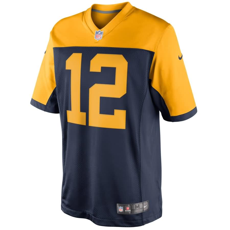 Aaron Rodgers Green Bay Packers Nike Limited Alternate Jersey - Navy Blue