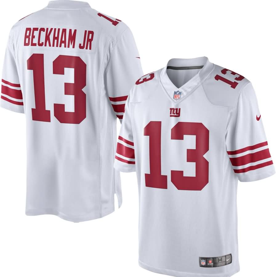 Odell Beckham Jr. New York Giants Nike Limited Jersey - White