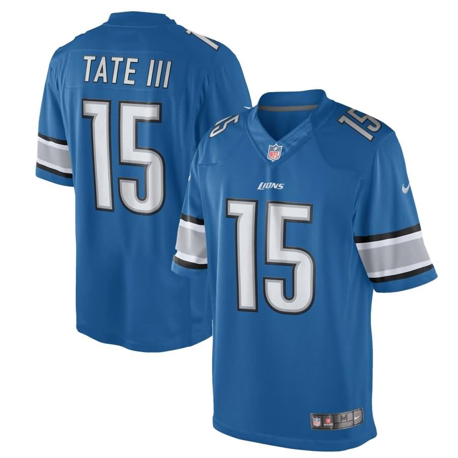 Golden Tate Detroit Lions Nike Limited Jersey - Light Blue