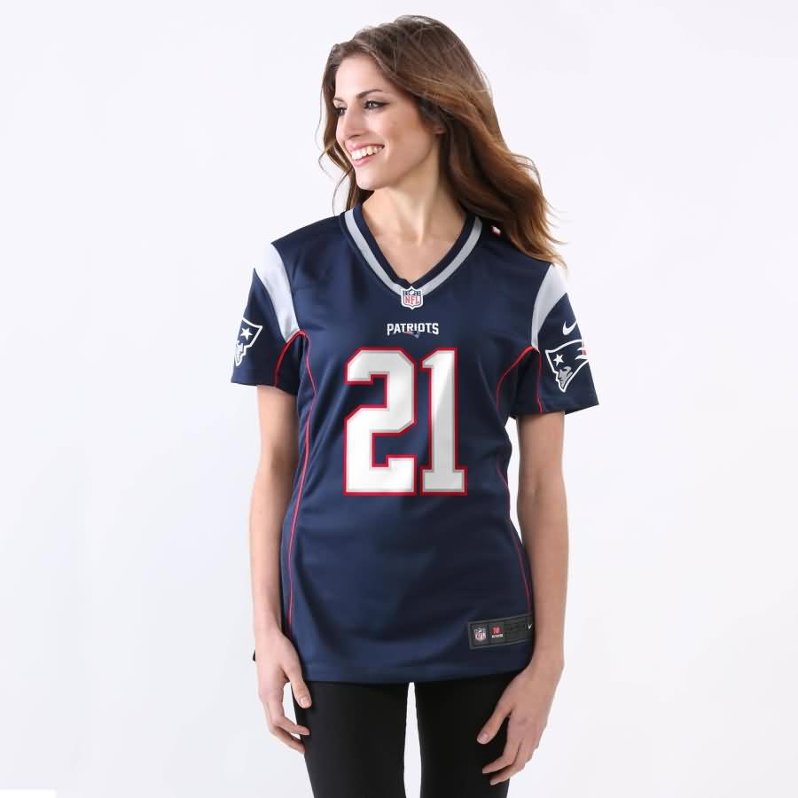 Malcolm Butler New England Patriots Nike Women's Game Jersey - Navy Blue