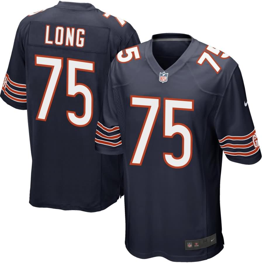 Kyle Long Chicago Bears Youth Nike Team Color Game Jersey - Navy Blue