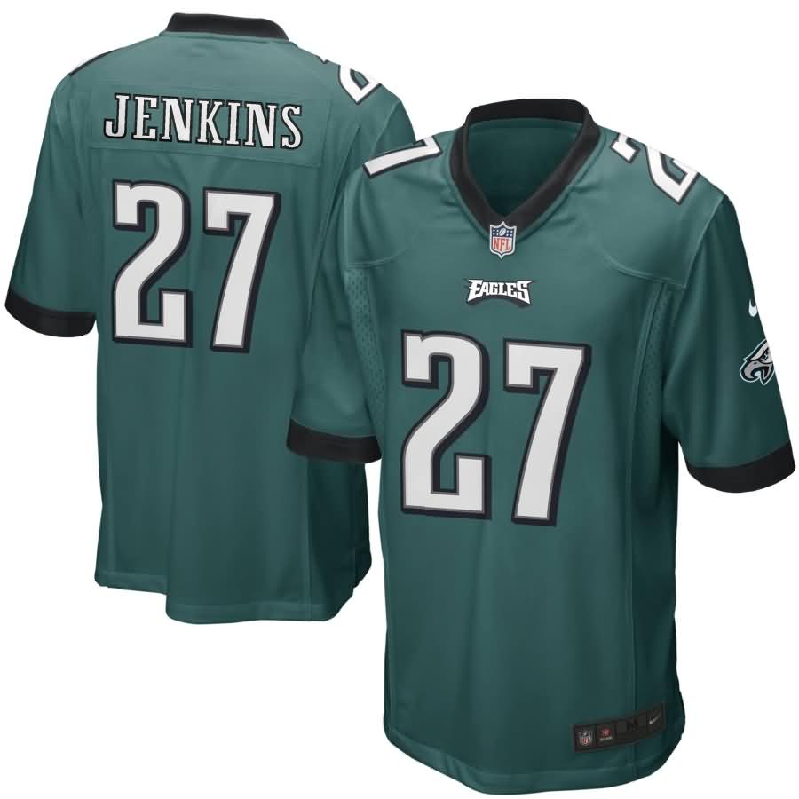 Malcolm Jenkins Philadelphia Eagles Youth Nike Team Color Game Jersey - Green