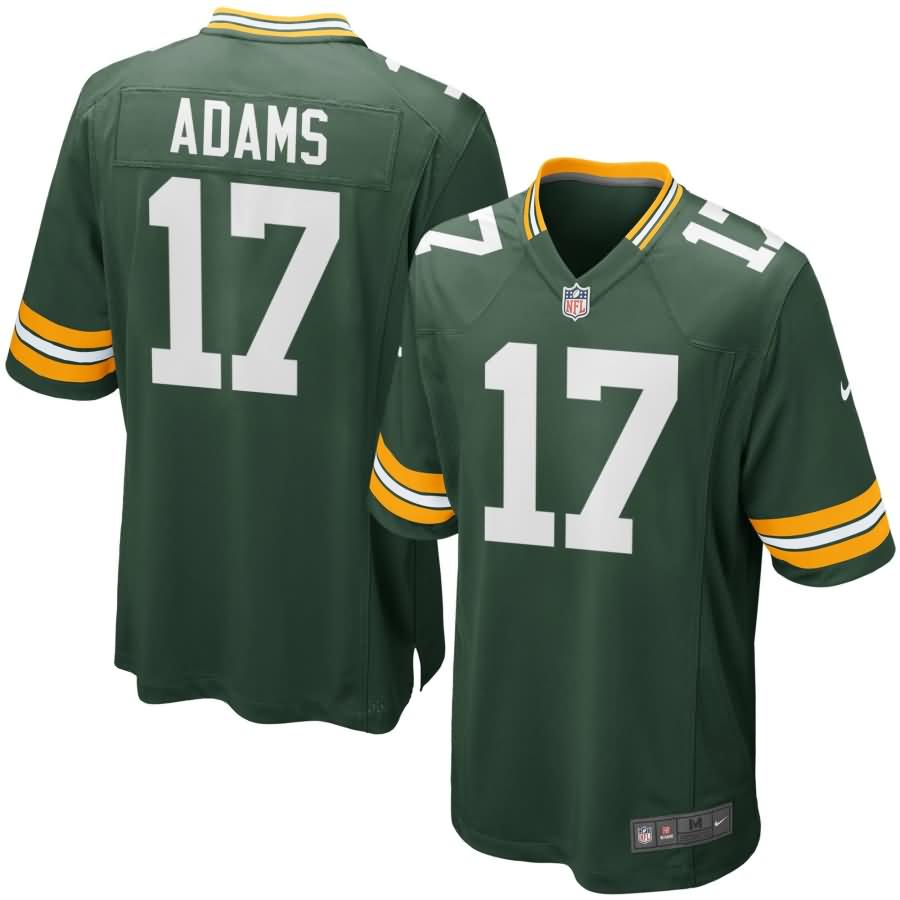 Davante Adams Green Bay Packers Youth Nike Team Color Game Jersey - Green