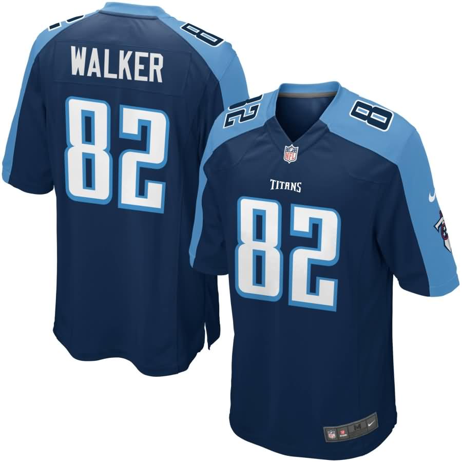 Delanie Walker Tennessee Titans Nike Youth Alternate Game Jersey - Navy Blue
